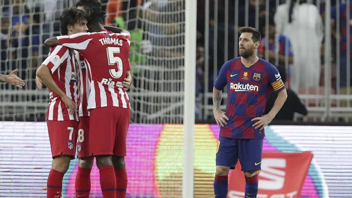 Highlights: Barcelona 2-3 Atletico Madrid