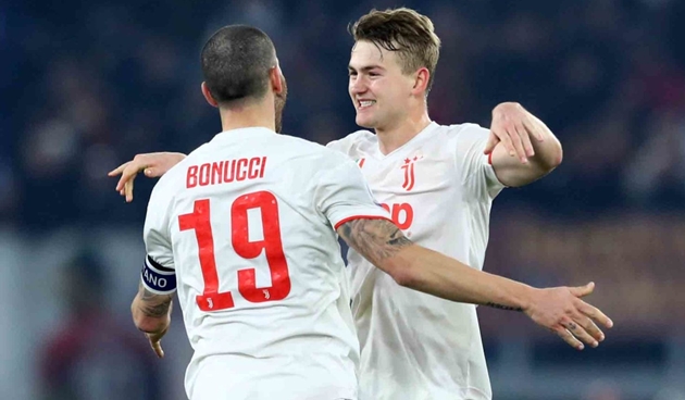 Ảnh bài viết Báo Italia đánh giá cao màn trình diễn của De Ligt