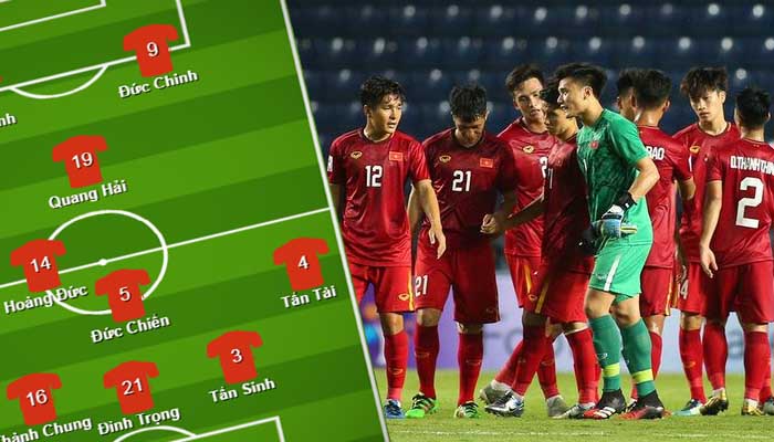 Đội hình ra sân U23 Việt Nam đấu Jordan: "Người sắt", "Linh phá đội" góp mặt