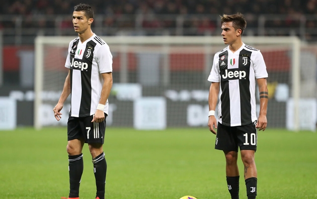 Ảnh bài viết “Ronaldo đang trở thành vấn đề lớn với Dybala và Juventus”