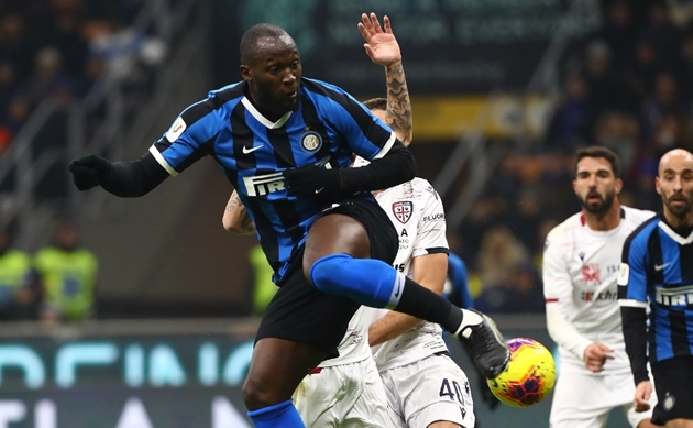 Lukaku lập cú đúp, Inter Milan giành chiến thắng trước Cagliari