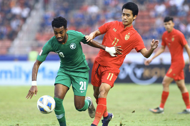 Thua sít sao Saudi Arabia, U23 Thái Lan chính thức bị loại khỏi VCK châu Á