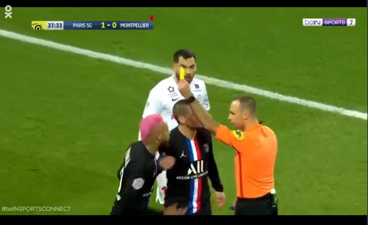 Neymar nhận hình phạt đắng nghét từ trọng tài vì hành động "sỉ nhục" đối thủ