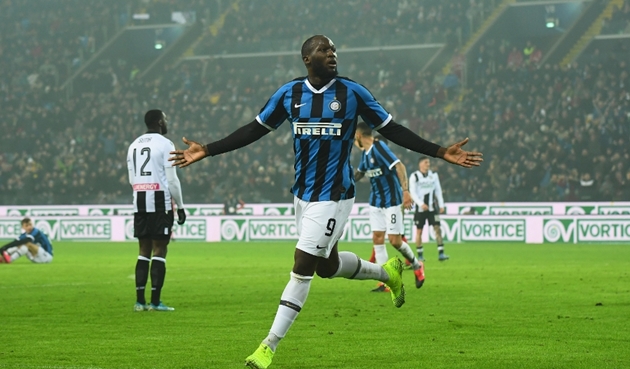 Ảnh bài viết Lukaku lập cú đúp, Inter Milan nhẹ nhàng đánh bại Udinese