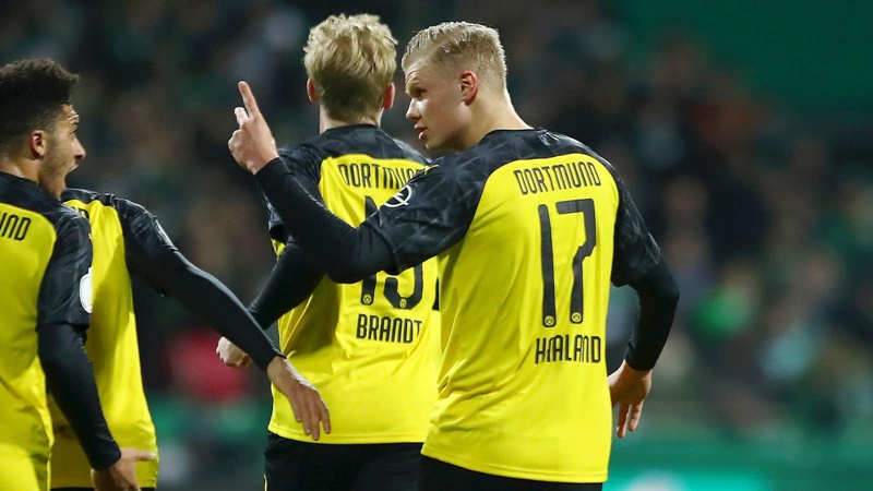 "Họng pháo" Haaland tiếp tục nổ, thiết lập thành tích siêu khủng ở Dortmund