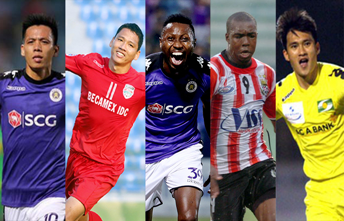 Top 10 chân sút xuất sắc nhất lịch sử V-League: Nhà vua Samson, Công Vinh xếp thứ 3