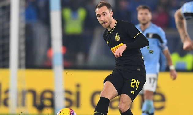 Ảnh bài viết “Eriksen hoàn toàn mất tích trước Lazio”