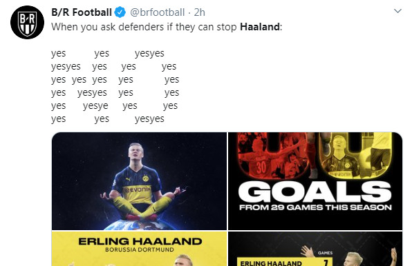 Ảnh bài viết Thế giới kinh hoàng với sự "hủy diệt" của Haaland