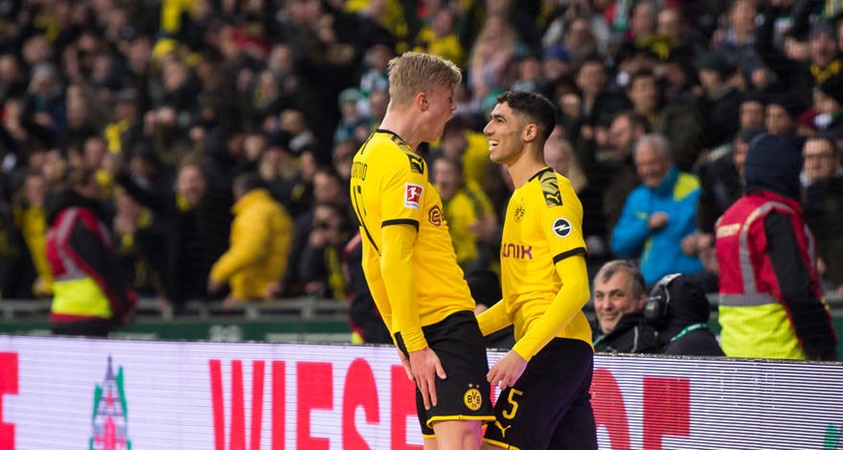 Dortmund có 2 chân chuyền thượng hạng, bảo sao Haaland không nổ súng ầm ầm