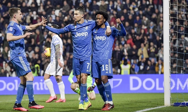 Ronaldo ghi bàn, Juventus giành trọn vẹn 3 điểm trước SPAL