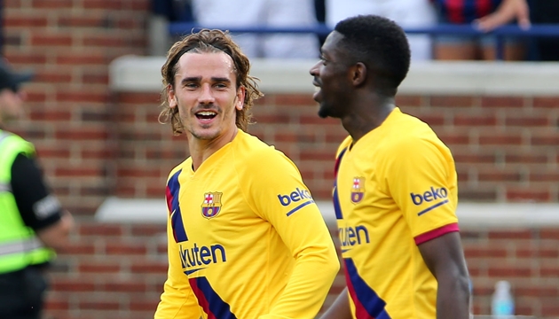 Lần gần nhất đối đầu với Napoli, Barca ra sân với đội hình nào?