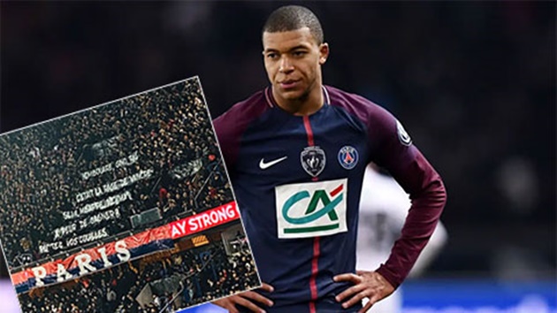 Ảnh bài viết Mbappe đáp trả cực gắt khi bị NHM PSG công kích