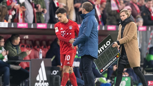 Thuyền trưởng Bayern: 'Coutinho đang cố gắng quá sức và đưa ra những quyết định sai lầm'