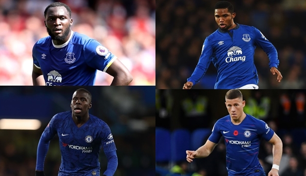 11 ngôi sao từng khoác áo Chelsea và Everton: Eto'o, Lukaku và ai nữa?