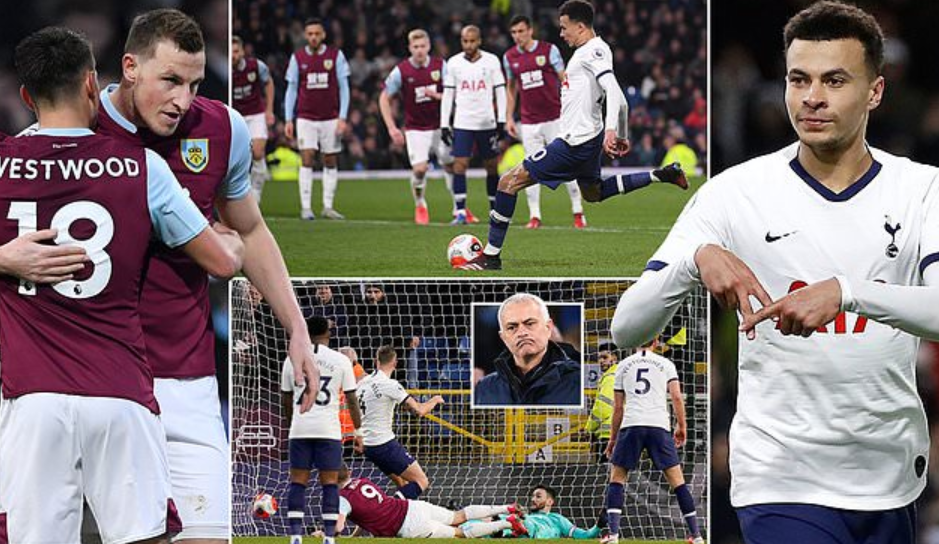 Dele Alli cứu nguy, Tottenham có trận hòa bạc nhược trước Burnley