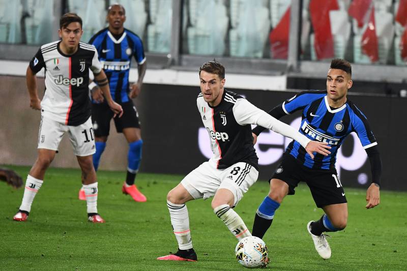 Ảnh bài viết Ramsey 'làm hết', Juventus đả bại Inter ở trận derby Italia