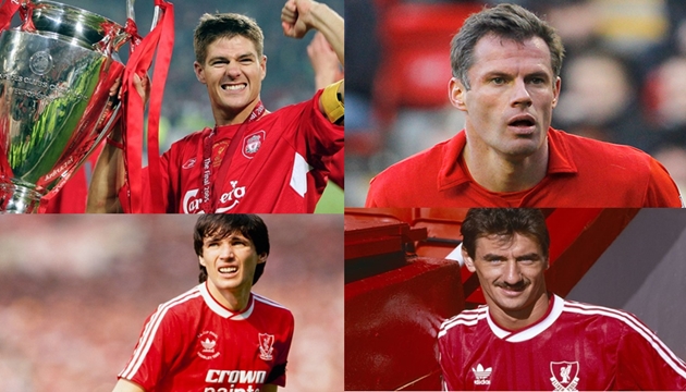 10 cầu thủ có số lần ra sân nhiều nhất trong lịch sử Liverpool: Gerrard, Carragher xếp thứ mấy?