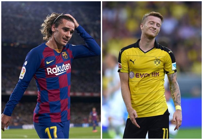 10 'sao bự' chưa từng giành cúp VĐQG: Griezmann, Reus và ai nữa?