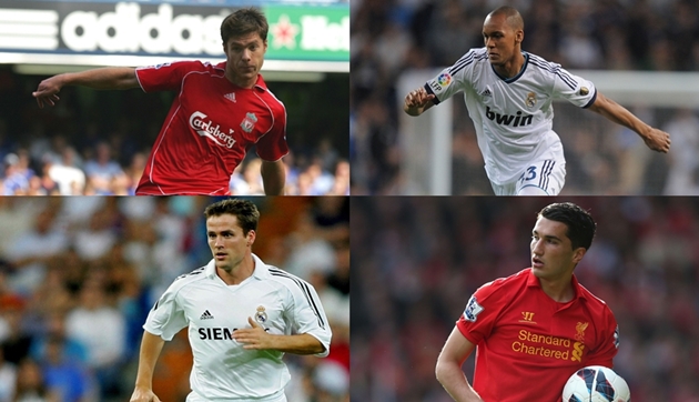 10 cầu thủ từng khoác áo Liverpool và Real Madrid: Fabinho, Alonso và ai nữa?