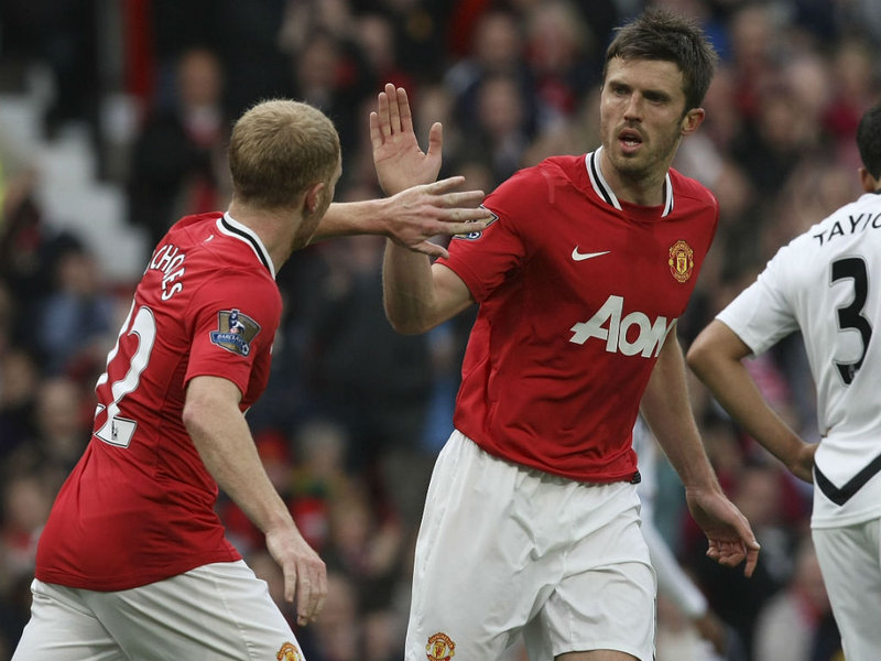 Sau hơn 10 năm, Man Utd mới thôi nỗi nhớ Scholes - Carrick