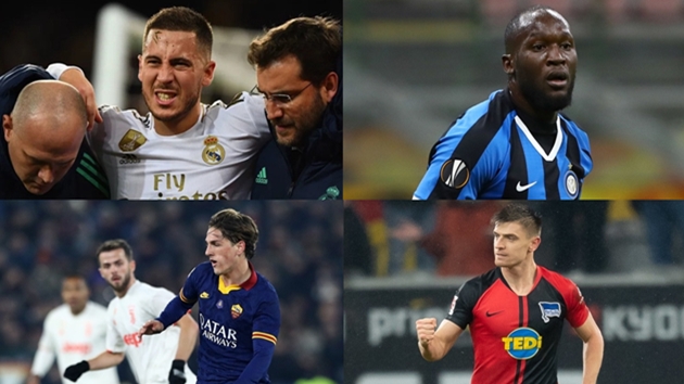 8 cầu thủ được hưởng lợi từ việc hoãn VCK EURO: Lukaku, Hazard và ai nữa?
