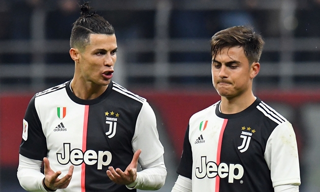 Ảnh bài viết Dybala dính virus Corona, Ronaldo lập tức phá vỡ im lặng
