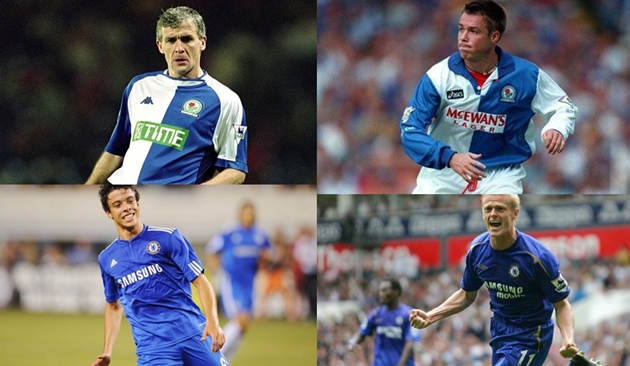 7 cầu thủ từng khoác áo Chelsea và Blackburn: Di Santo, Duff và ai nữa?