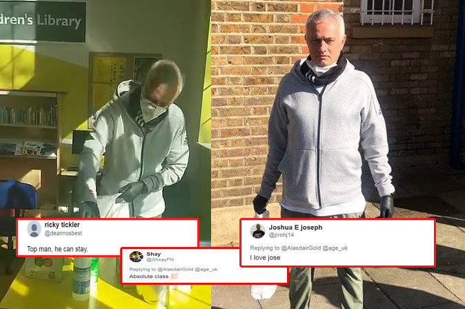 Ảnh bài viết CĐV Tottenham phát cuồng, ca ngợi Jose Mourinho vì 1 nghĩa cử cao đẹp thời COVID-19