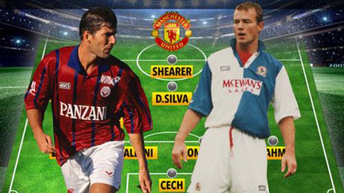 Siêu đội hình M.U mạnh cỡ nào nếu Sir Alex mua được Ronaldinho hay Zidane?