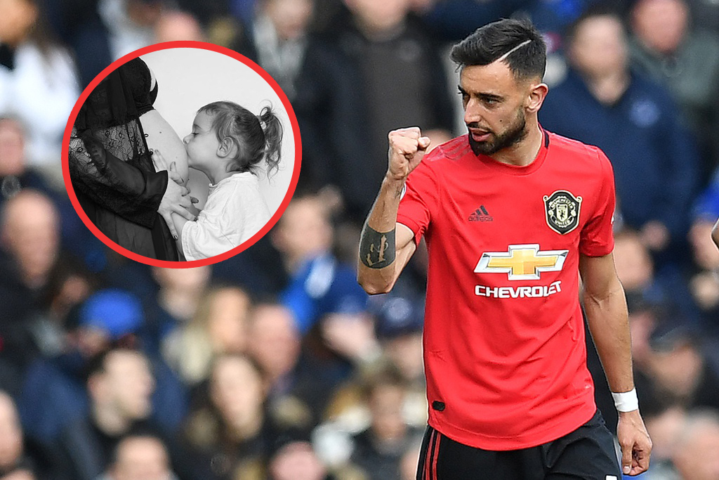 Ảnh bài viết Bruno Fernandes thông báo tin cực vui giữa tâm dịch COVID-19