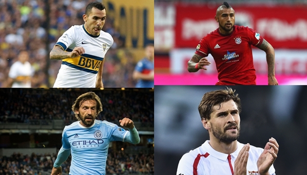 13 ngôi sao bị Juventus "đẩy ra đường" vào mùa hè năm 2015: Pirlo, Vidal và ai nữa?