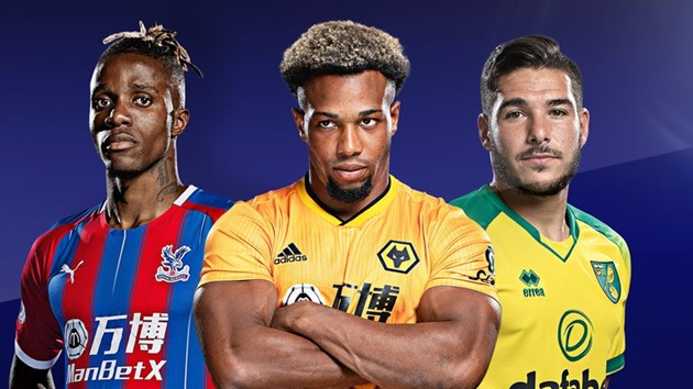 Đội hình 11 ngôi sao rê dắt bóng đỉnh nhất Premier League 2019/2020