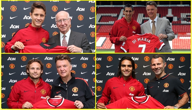 8 tân binh của Man Utd trong mùa hè năm 2014: Di Maria, Herrera và ai nữa?
