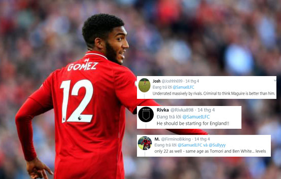 CĐV Liverpool: "Thật tội lỗi khi nghĩ cậu ấy kém hơn Harry Maguire"
