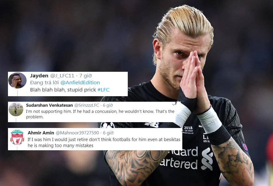 Karius phân trần về thảm hoạ Kiev, CĐV Liverpool lập tức vào ném đá