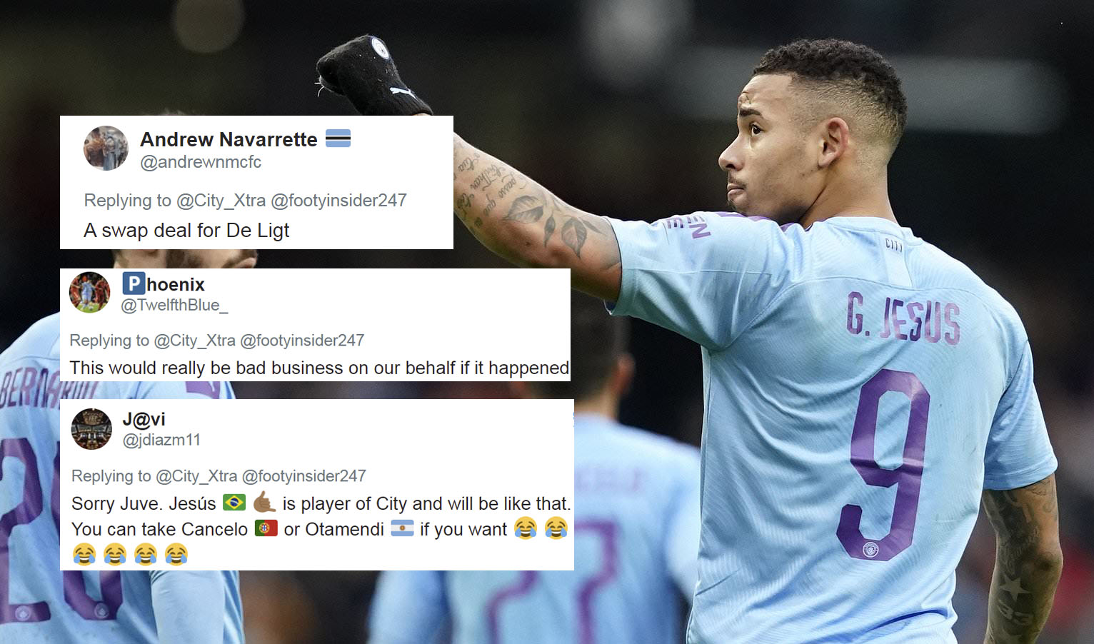 Ảnh bài viết CĐV Man City: "Thôi Juve đừng mơ, mang 30 triệu bảng và De Ligt rồi hãy nói"