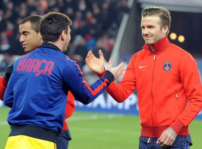 Ảnh bài viết Beckham: 'Tôi biết mình nên giải nghệ ngay sau khoảnh khắc bị Messi vượt qua'