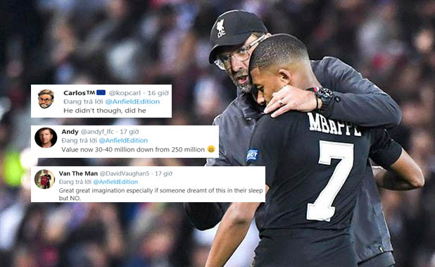 Ảnh bài viết CĐV Liverpool: "Klopp sẽ không làm điều đó, tiền đâu mà mua cậu ta"