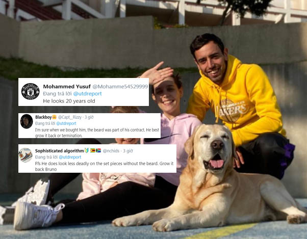 Ảnh bài viết CĐV Man Utd "té ngửa" trước diện mạo mới toanh của Bruno Fernandes