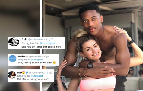Ảnh bài viết Anthony Martial đăng ảnh "tình tứ", CĐV Man Utd gào thét phát cuồng