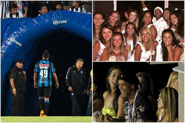 Ronaldinho, giữa vòng tay người đẹp và cơn nghiện bar