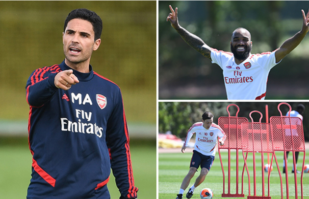 Mikel Arteta "quát tháo", dàn sao Arsenal vui như hội ngày trở lại
