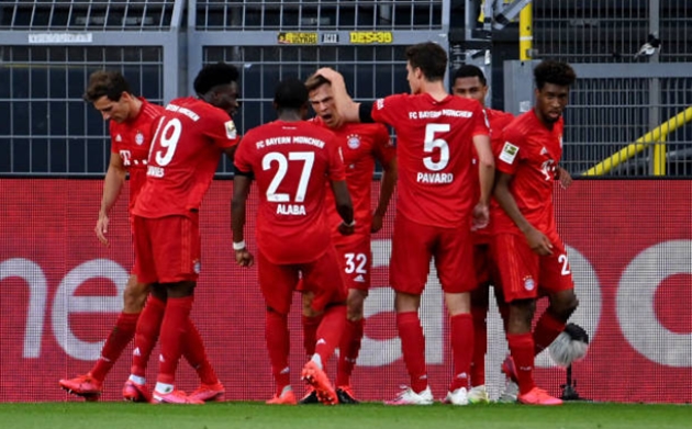 Kimmich lập siêu phẩm, Bayern Munich nhẹ nhàng đánh bại Dortmund