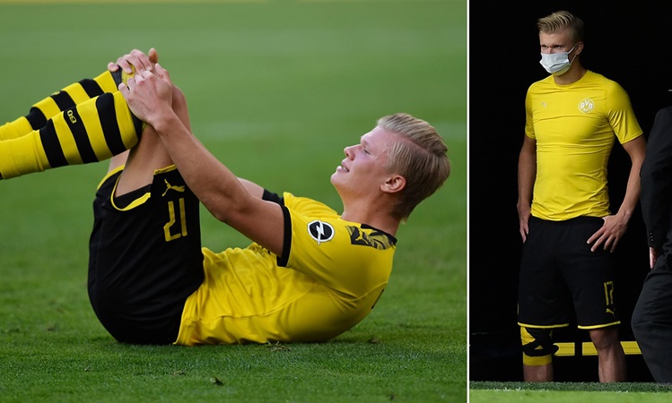 Haaland đem đến hung tin cho Dortmund