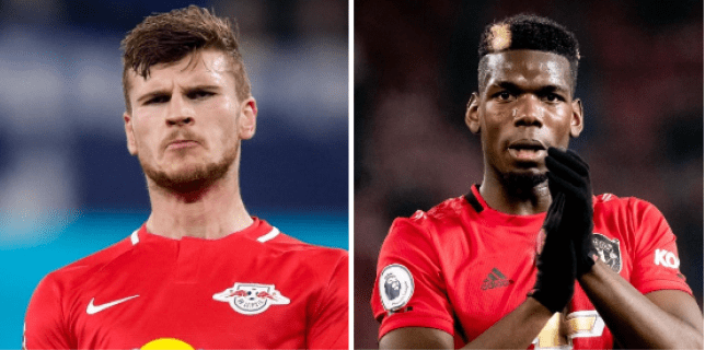 Ảnh bài viết Solskjaer đã bay sang Đức, nói với Werner 1 chuyện về Pogba