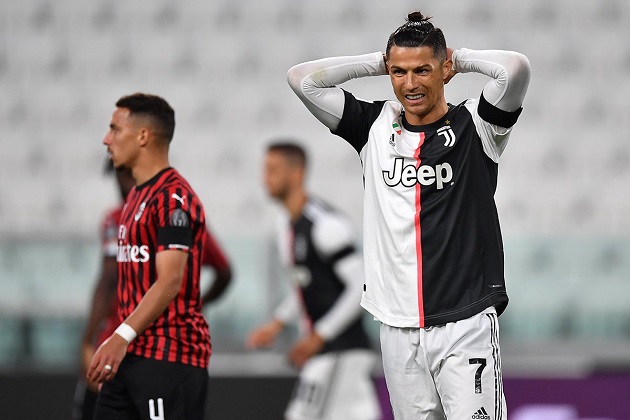 Ronaldo đá hỏng penalty, Juventus vẫn vào chung kết Coppa Italia