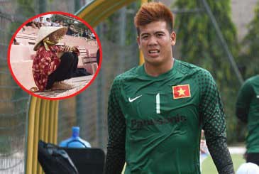 Cựu thủ môn ĐT Việt Nam thực hiện nghĩa cử với CĐV "đặc biệt" nhất Đồng Tháp