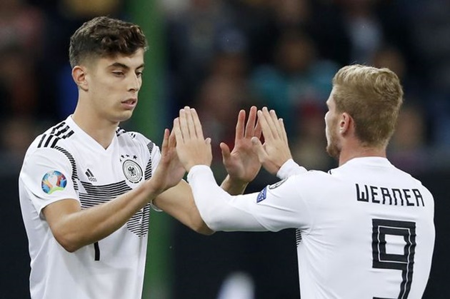 Werner gia nhập Chelsea, Kai Havertz lập tức làm 1 điều