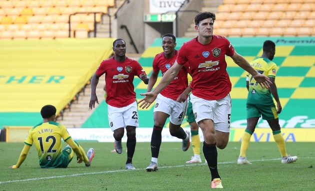 Maguire ghi "bàn thắng vàng", Man Utd chật vật thoát hiểm trước Norwich