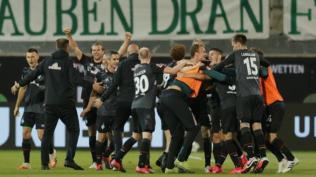 CHÍNH THỨC: Đã rõ đội bóng cuối cùng thi đấu tại Bundesliga 2020/21